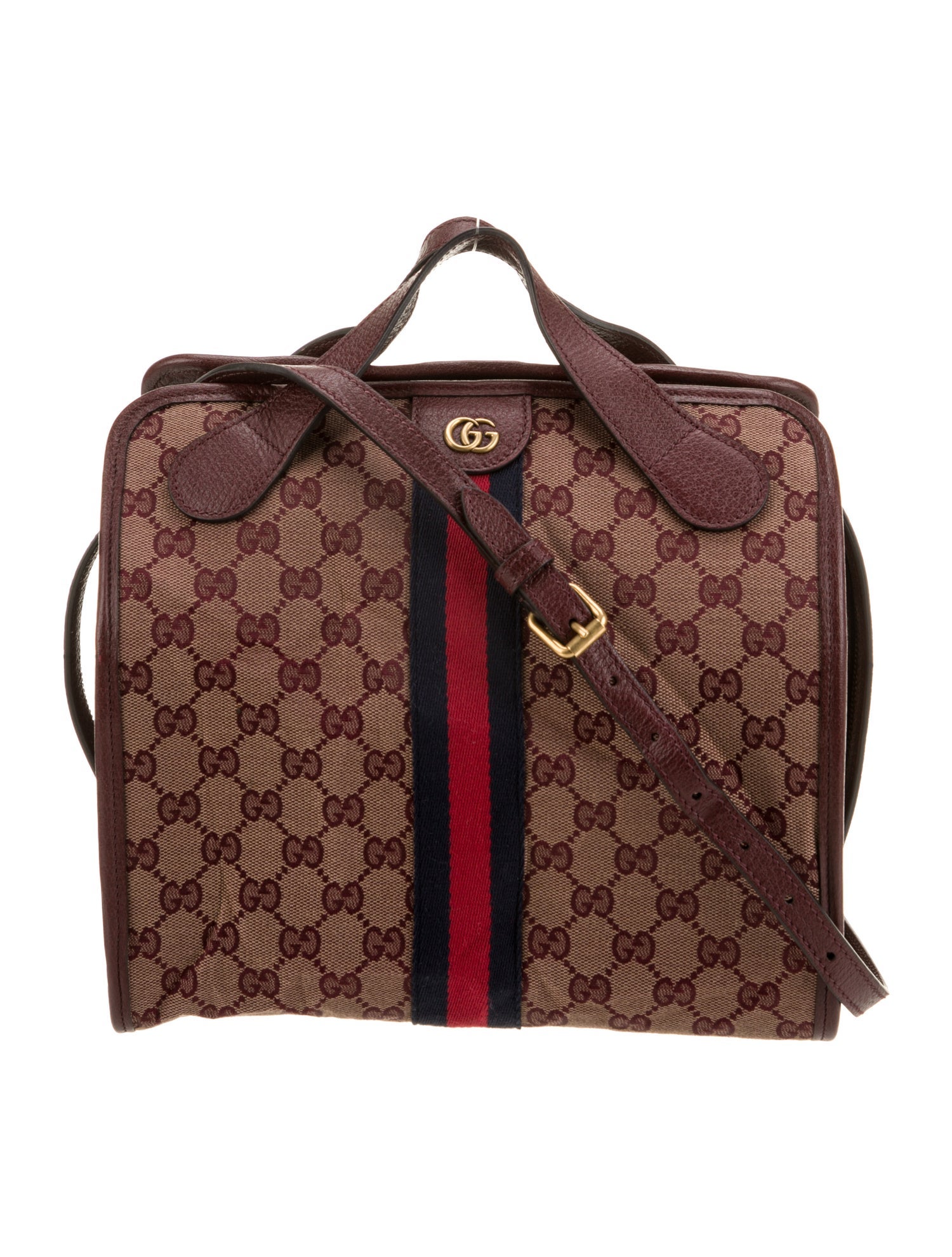 Gucci GG Canvas Top Handle Bag
