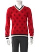 Gucci Tiger Head Accent Wool Pullover