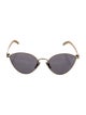 Gucci Cat-Eye Tinted Sunglasses