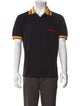 Gucci Striped Collar Polo Shirt