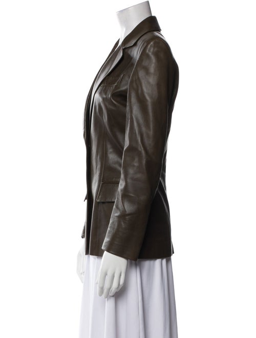 Gucci Leather Blazer