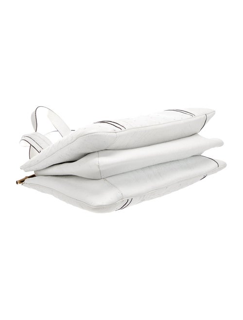 Gucci Ostrich Shoulder Bag