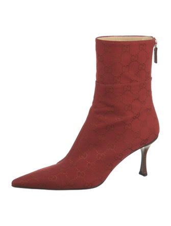 Gucci GG Canvas Canvas Boots