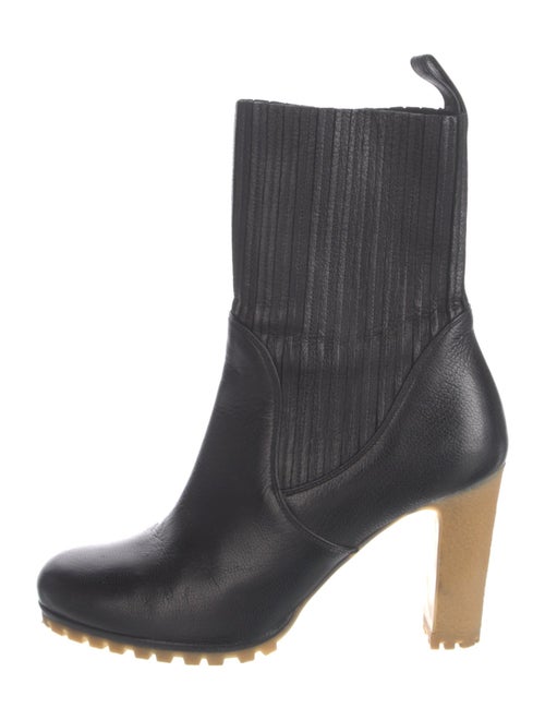 Gucci Leather Sock Boots