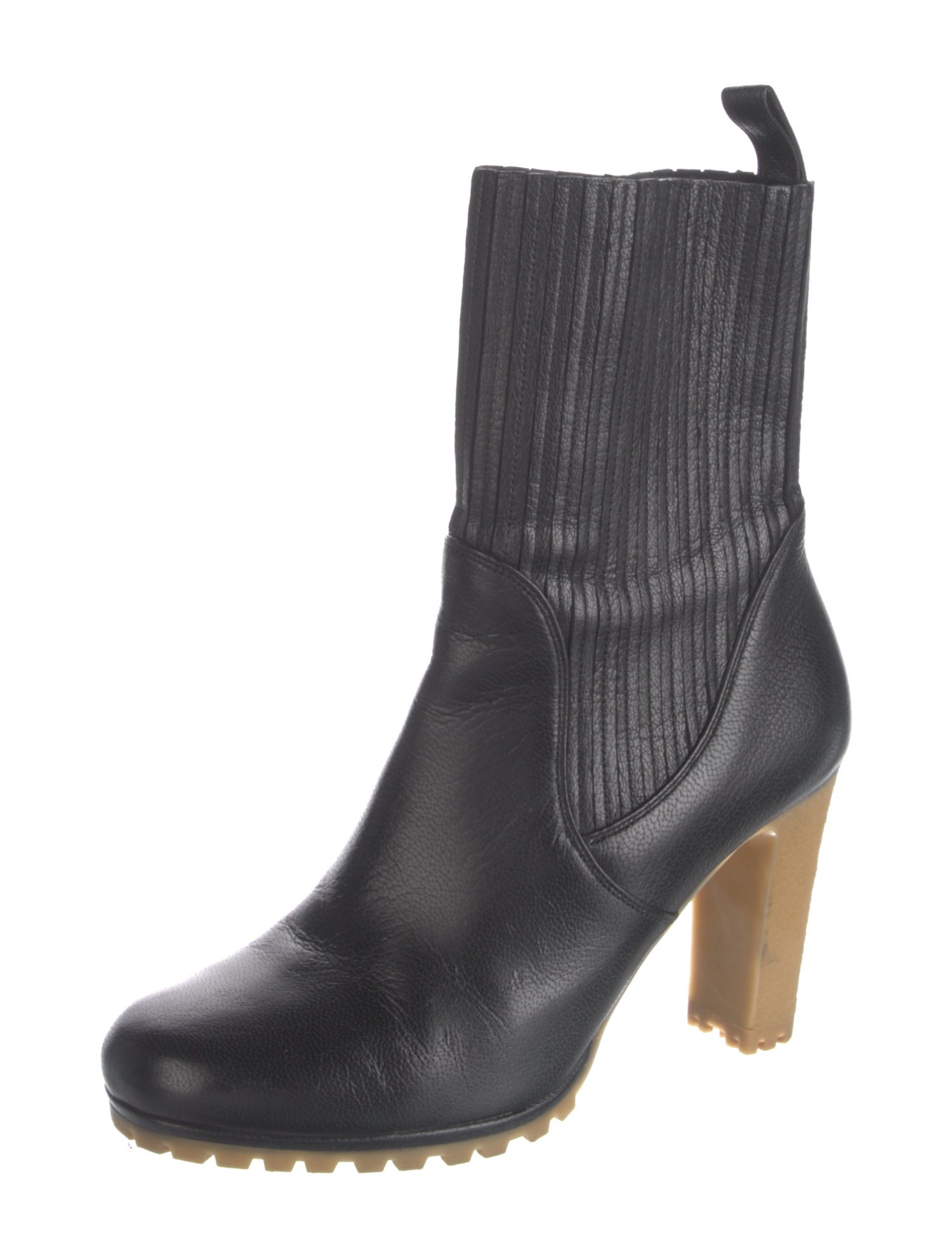 Gucci Leather Sock Boots