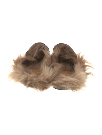 Gucci Horsebit Accent Leather Mules