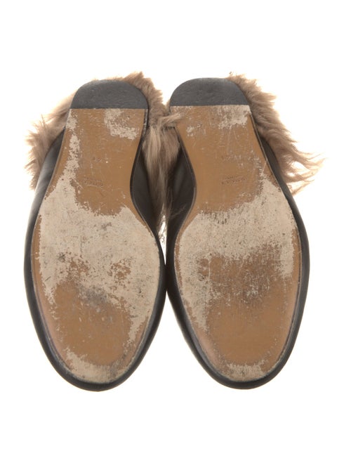 Gucci Horsebit Accent Leather Mules