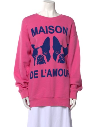 Gucci Maison De L'Amour Graphic Print Sweatshirt