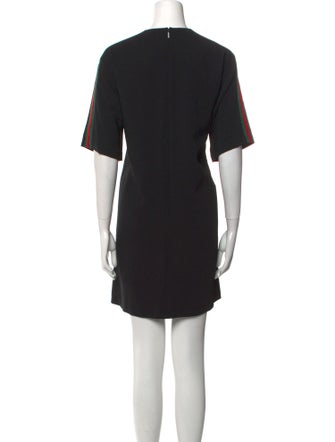 Gucci Crew Neck Mini Dress