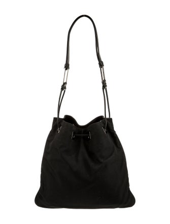 Gucci Canvas Bucket Bag