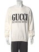 Gucci Graphic Print Crew Neck Pullover