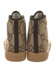 Gucci Jumbo GG Canvas Hi Top Sneakers
