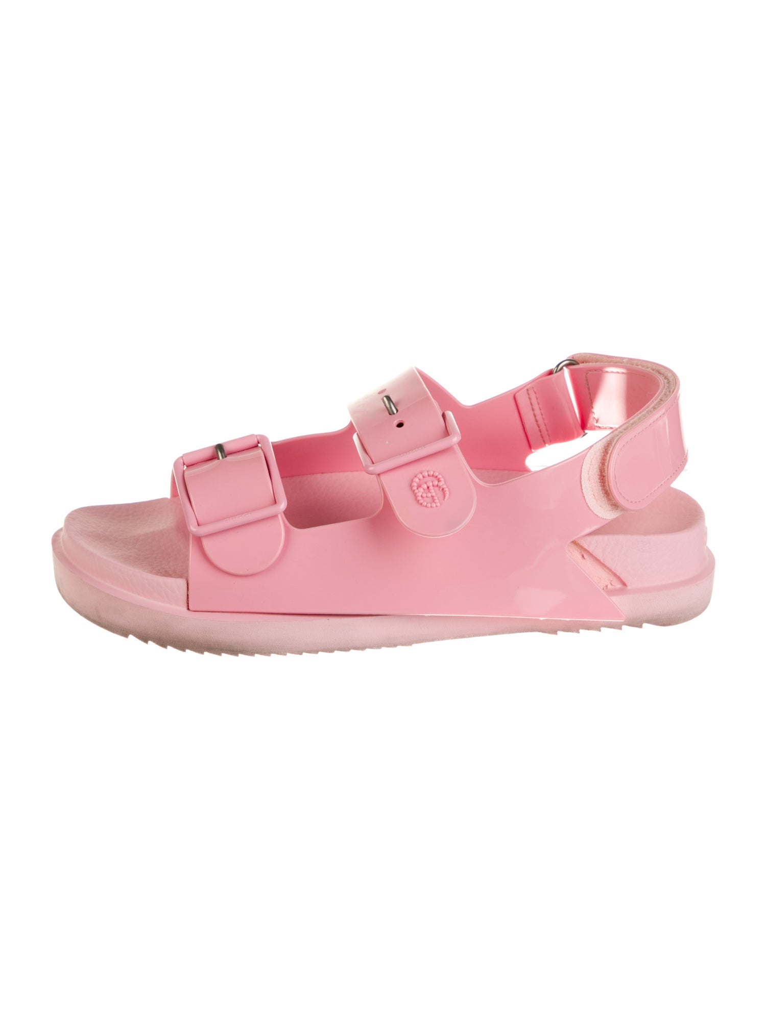 Gucci Rubber Gladiator Sandals