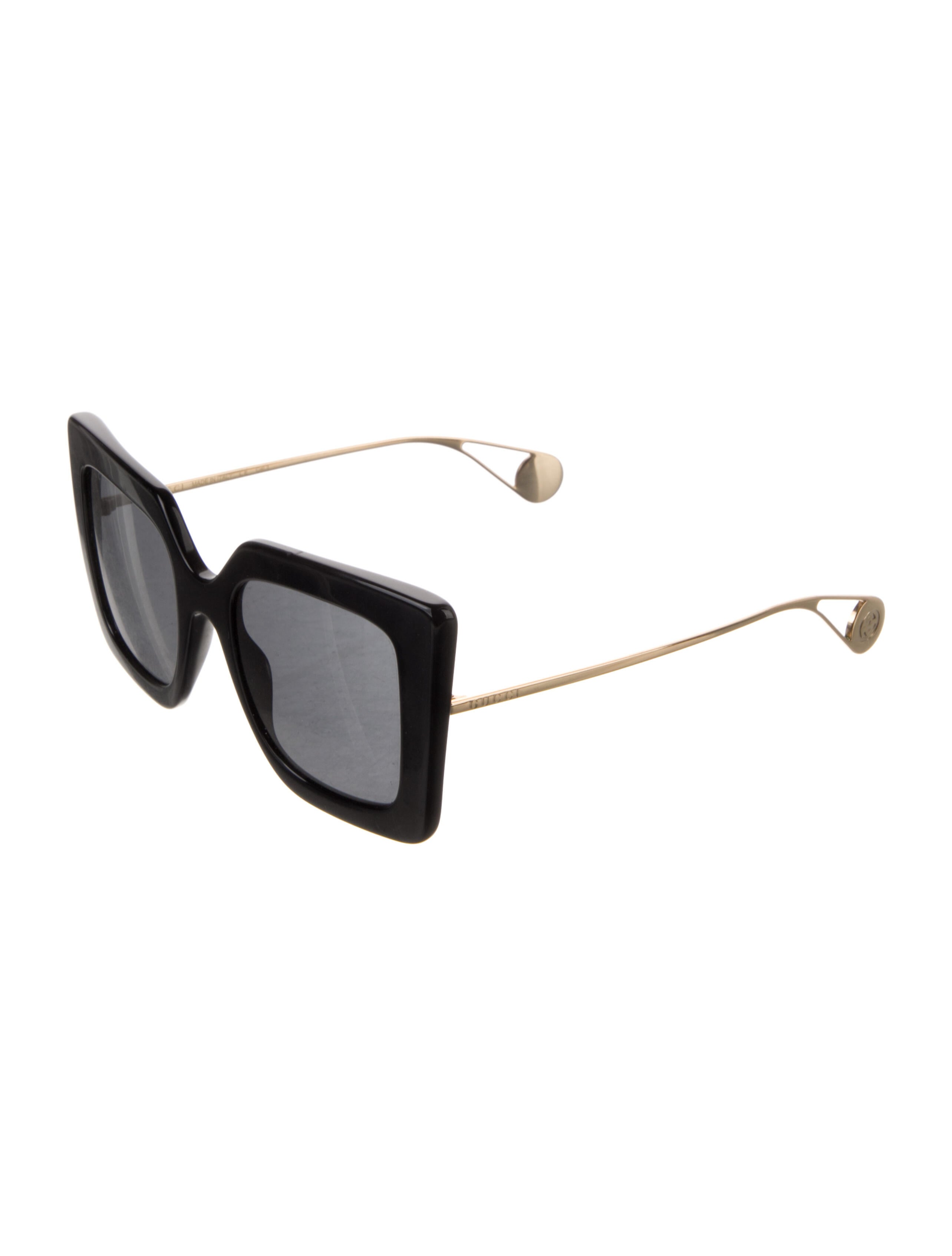 Gucci Interlocking G Logo Oversize Sunglasses