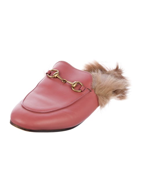 Gucci Horsebit Accent Leather Mules