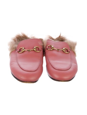 Gucci Horsebit Accent Leather Mules