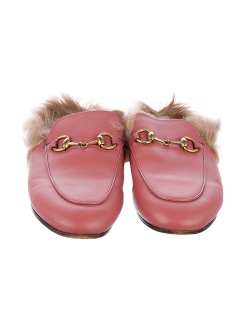 Gucci Horsebit Accent Leather Mules
