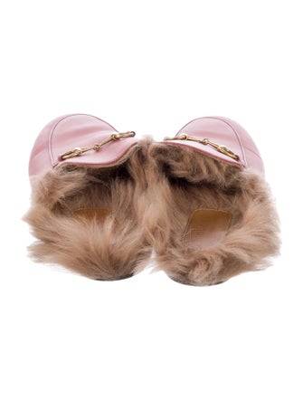 Gucci Horsebit Accent Leather Mules