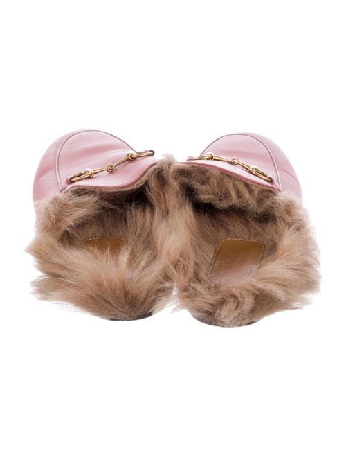 Gucci Horsebit Accent Leather Mules