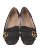 Gucci Double G Logo Suede Flats