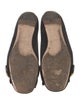 Gucci Double G Logo Suede Flats