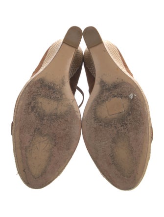 Gucci Horsebit Accent Suede Espadrilles