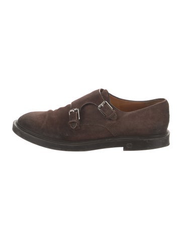 Gucci Monk Straps Suede 8.5