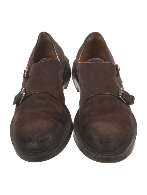 Gucci Suede Monk Straps