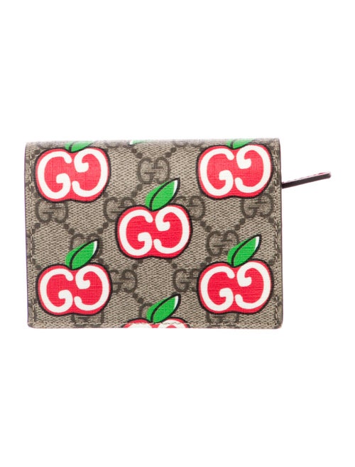 Gucci Apple GG Supreme Wallet