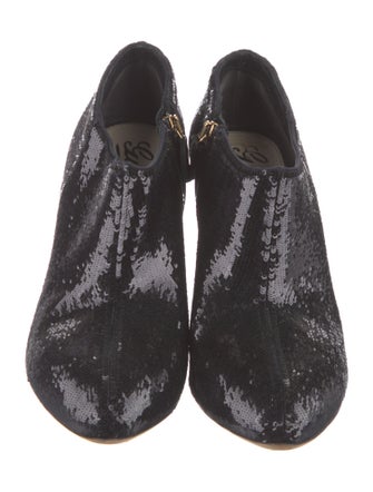 Gucci Sequins Sequin Embellishments Boots