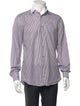 Gucci Striped Long Sleeve Dress Shirt