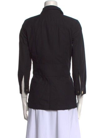 Gucci Three-Quarter Sleeve Button-Up Top