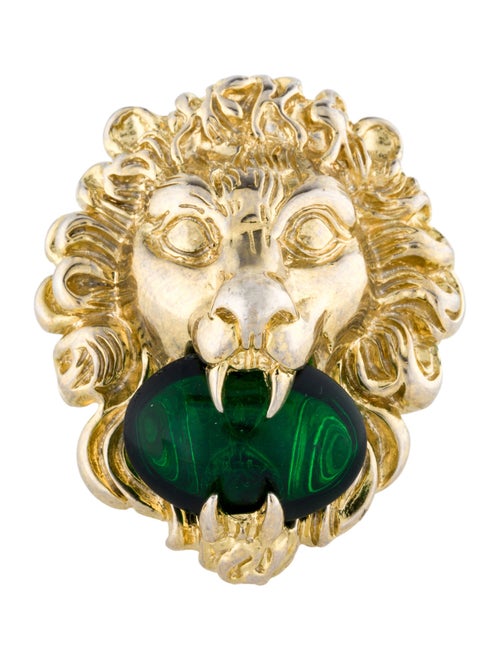 Gucci Lion Head Cocktail Ring