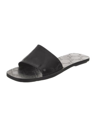 Gucci Patent Leather Slides