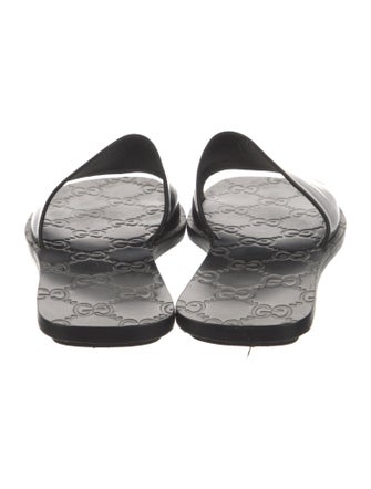 Gucci Patent Leather Slides