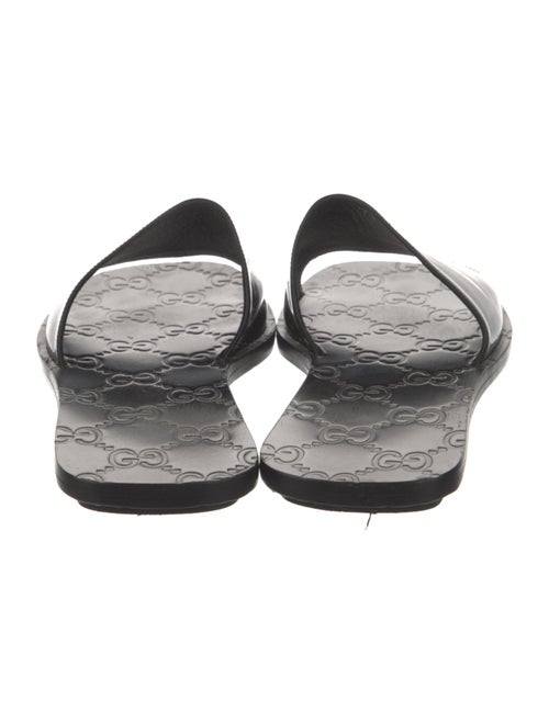 Gucci Patent Leather Slides