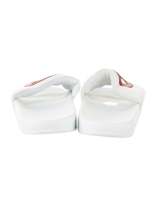 Gucci Interlocking G Logo Leather Slides