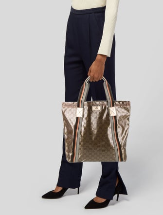 Gucci GG Crystal Tote