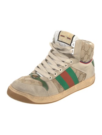 Gucci GG Canvas Canvas Wedge Sneakers