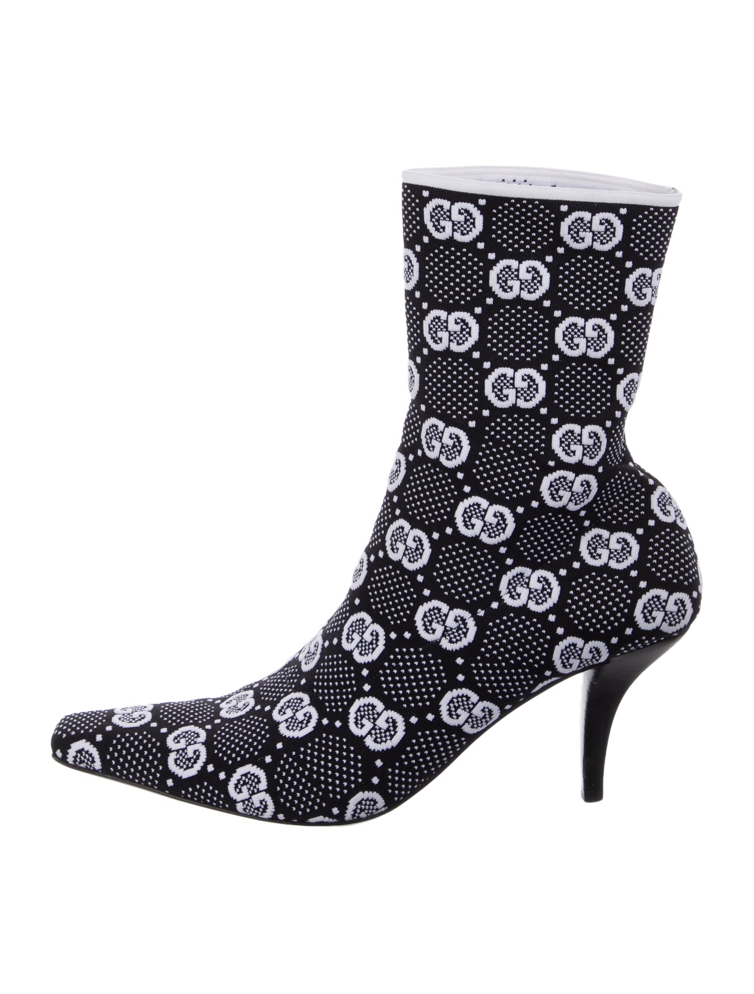 Gucci GG Logo Sock Boots