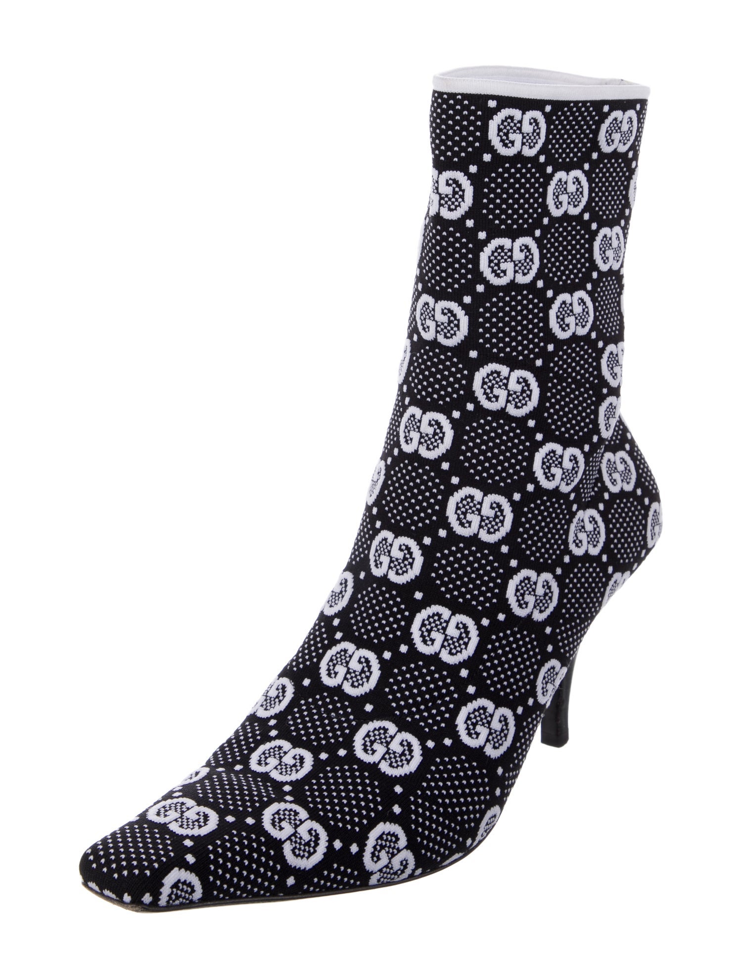 Gucci GG Logo Sock Boots