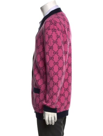 Gucci GG Logo V-Neck Cardigan