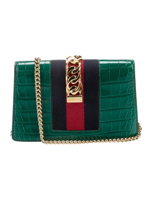 Gucci Crocodile Sylvie Mini