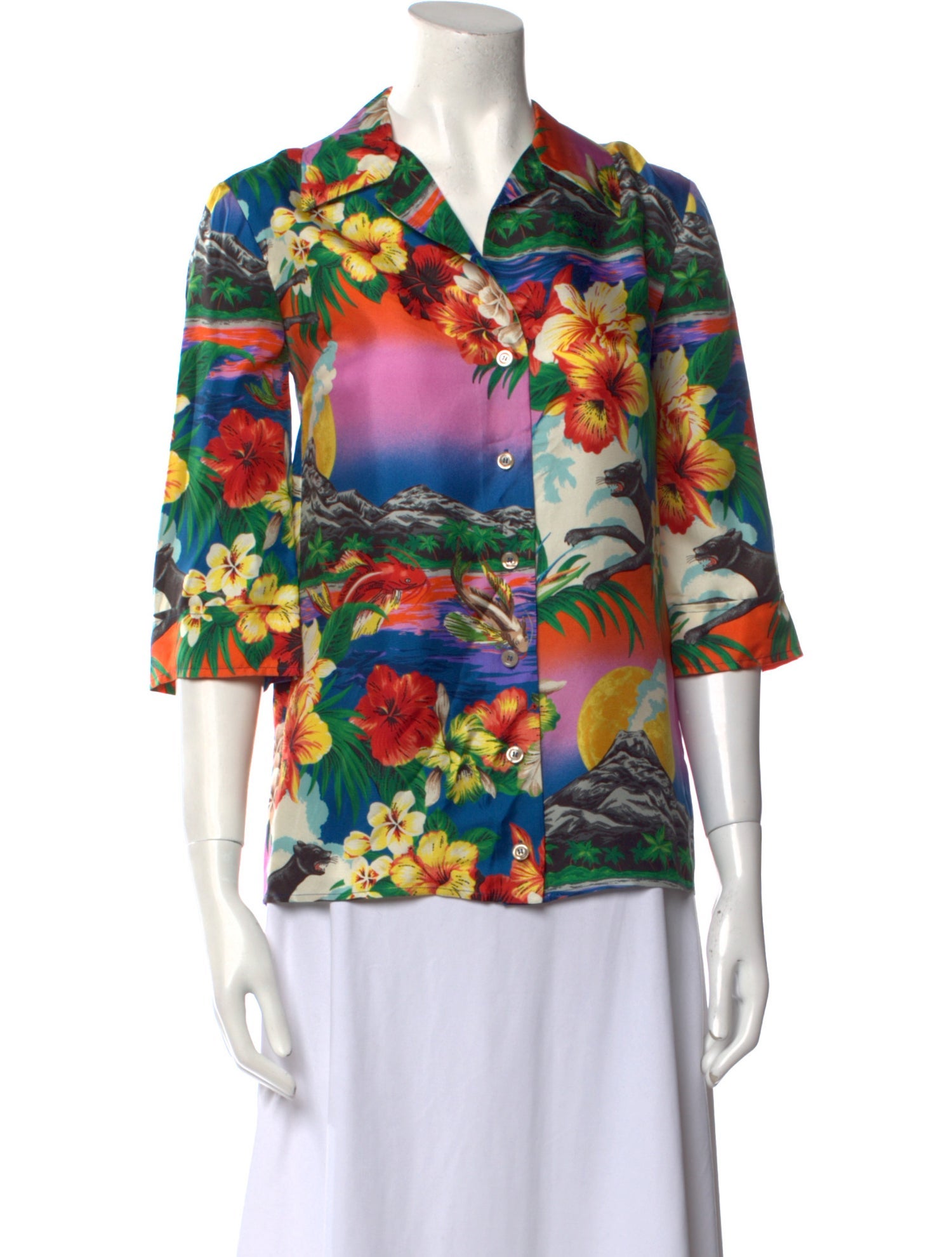 Gucci 2017 Silk Blouse
