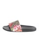 Gucci Flora Print Slides