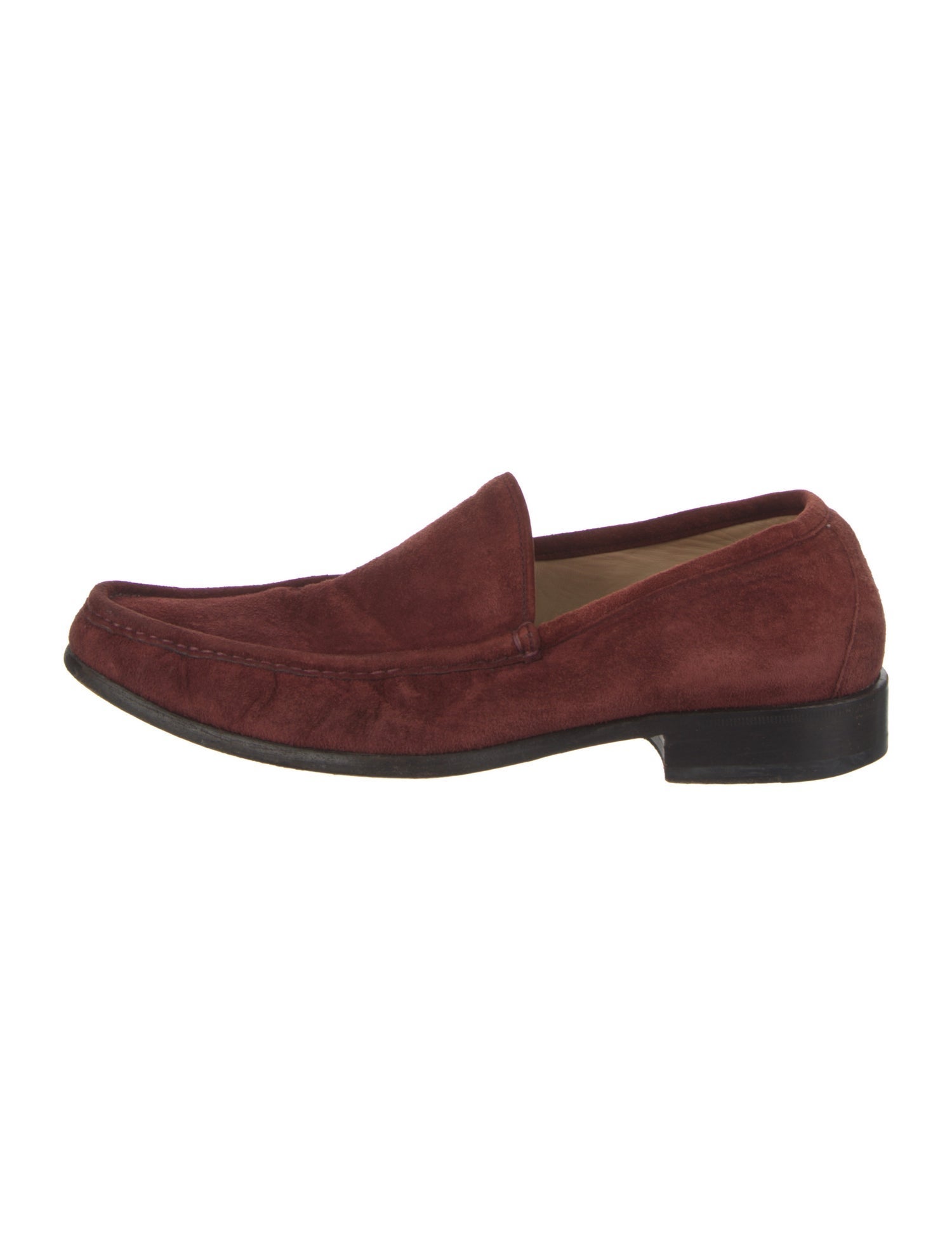Gucci Horsebit Accent Suede Loafers