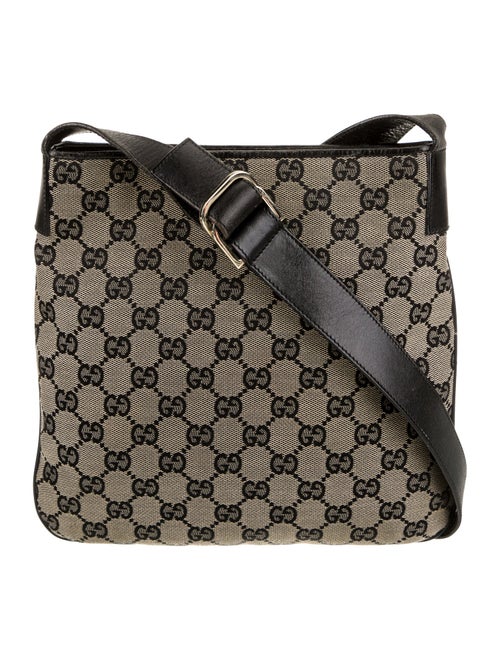 Gucci GG Canvas Shoulder Bag Vintage