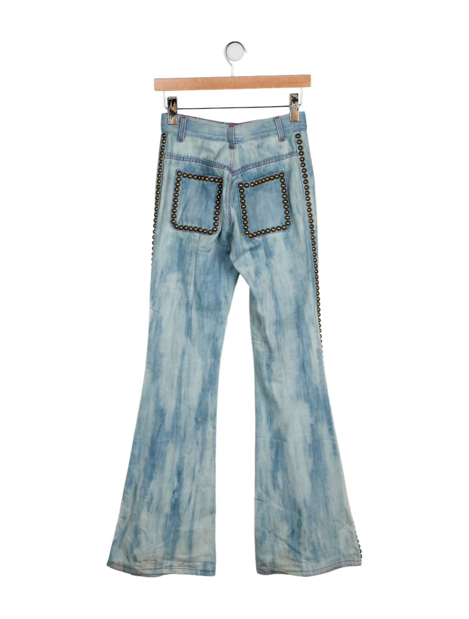 Gucci Mid-Rise Wide Leg Jeans