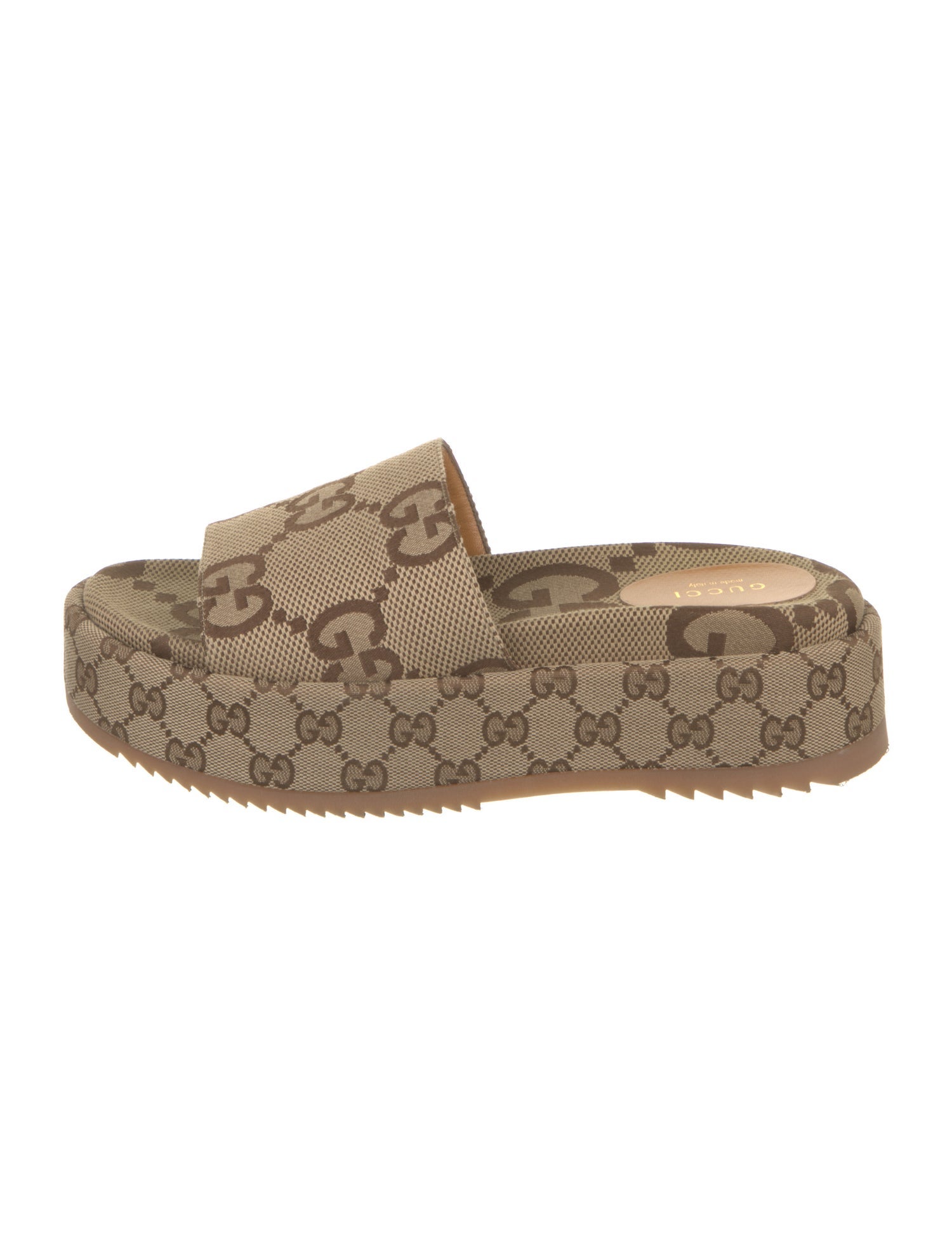 Gucci GG Canvas Canvas Espadrilles - Neutrals Sandals, Shoes