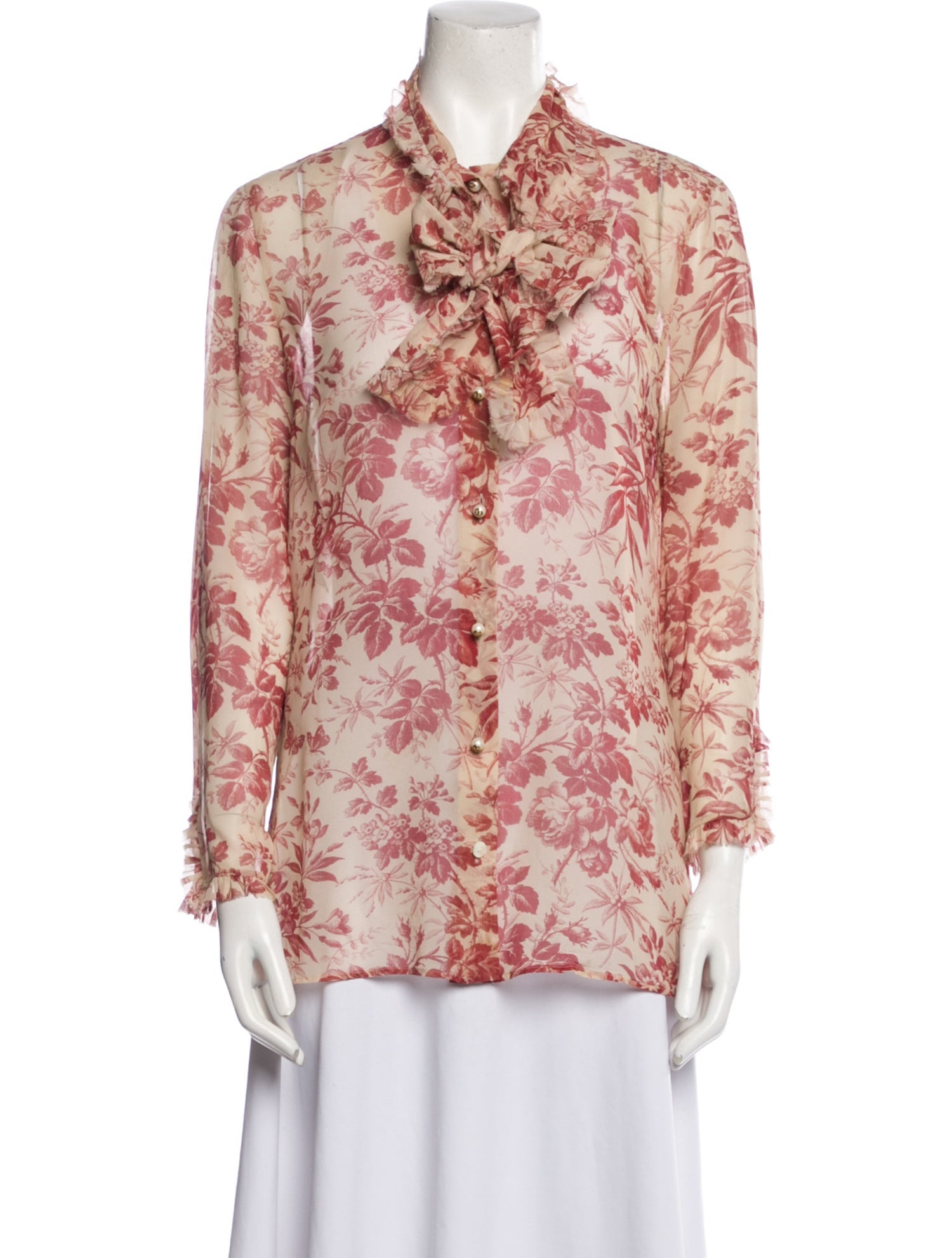 Gucci 2015 Silk Blouse